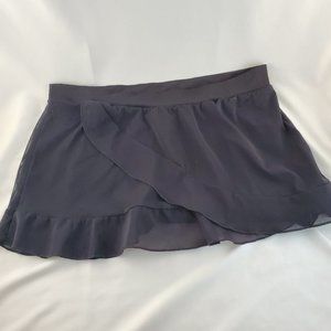 Women's Swimsuit Coverup Skirt Black Size 38